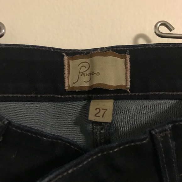 Dark Wash Paige Skinny Jeans - Picture 4 of 7